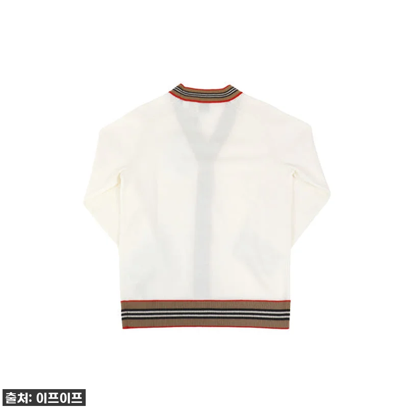 버버리 키즈 스트라이프 트리밍 울 가 관련 이미지 1