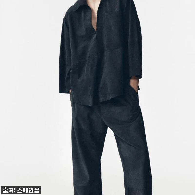 자라 프리미엄 스웨이드 레더 와이드 관련 이미지 1