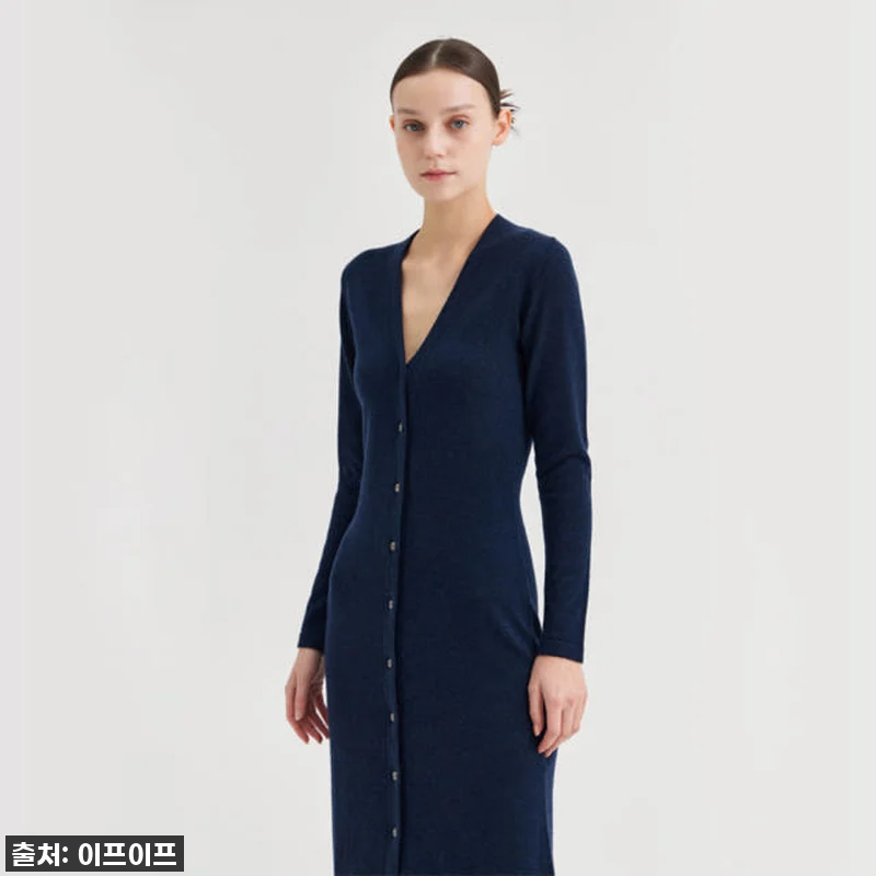 크램38 니콜리아 블루 니트 드레스, 관련 이미지 1