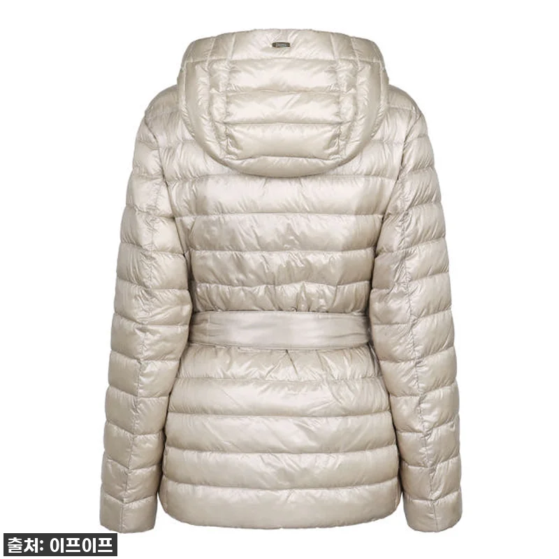 에르노 여성 벨트 후드 퀼팅 패딩 P 관련 이미지 1