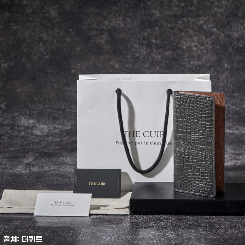 더퀴르 남자 명품 악어가죽 장지갑 벨 관련 이미지 1