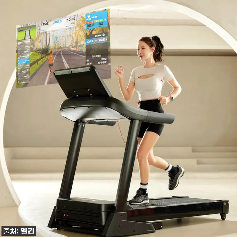 집콕 운동의 혁명! 멜킨 런닝머신 R 관련 이미지 2