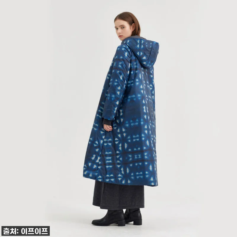 크램38 볼리비아 블루 패턴 패딩, 관련 이미지 2