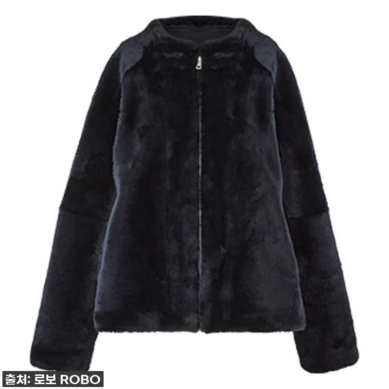 [로보] 모크넥 리버시블 무스탕 재킷 관련 이미지 2