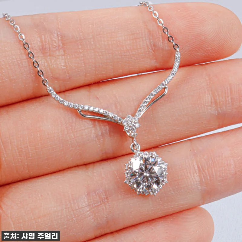벚꽃 블라썸 다이아몬드 목걸이, 빛나 관련 이미지 2