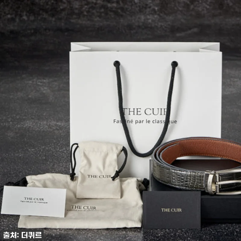 더퀴르 남자 명품 악어가죽 장지갑 벨 관련 이미지 2