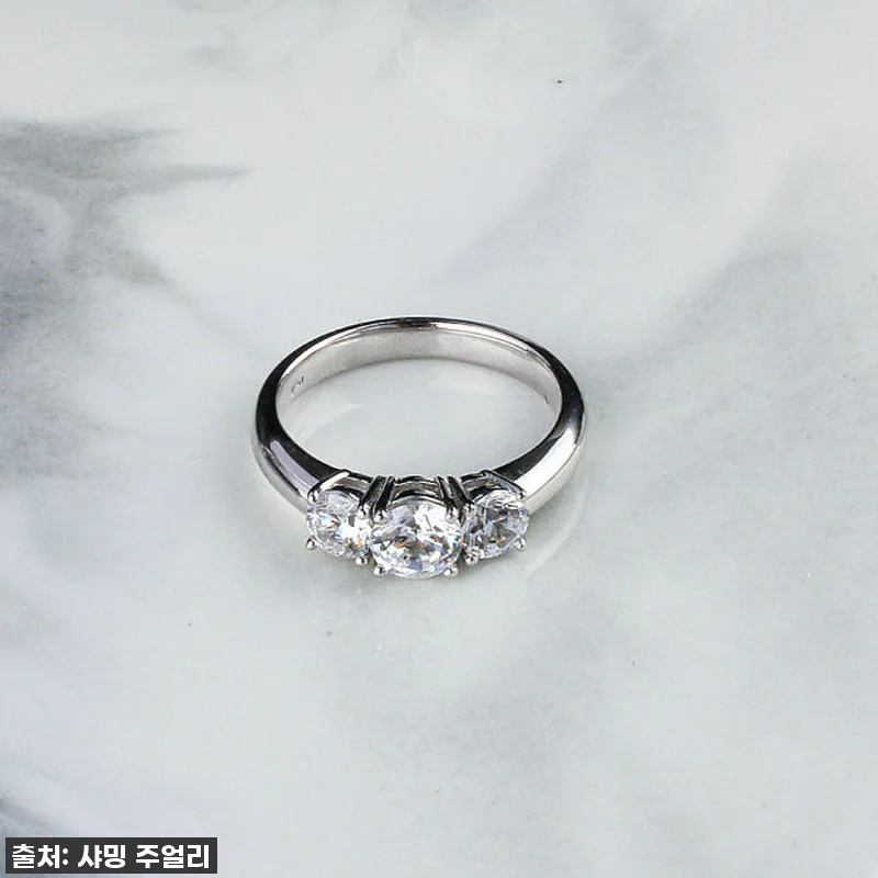 5부 1캐럿 다이아 트리플 반지 사용 관련 이미지 2