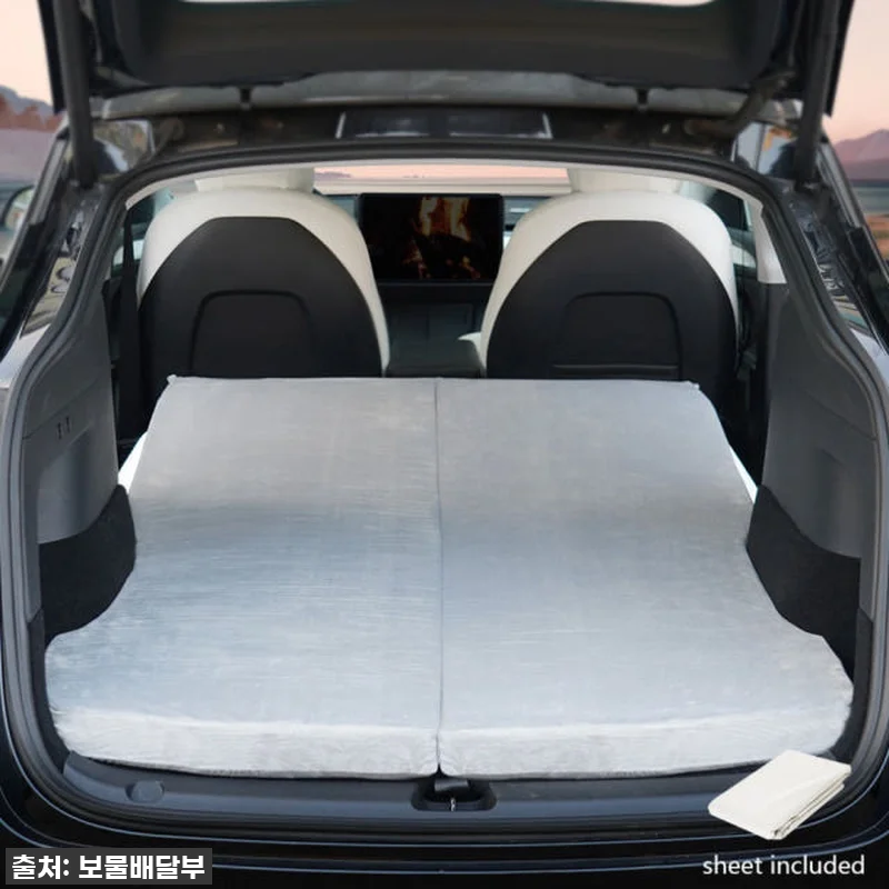 테슬라 모델Y 차박, 이젠 호텔 침대 관련 이미지 3