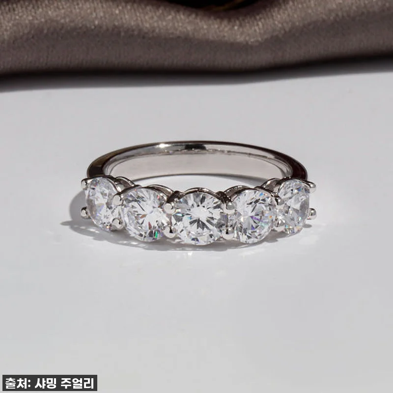5부 쌍지 다이아 가드 링 반지 GI 관련 이미지 3