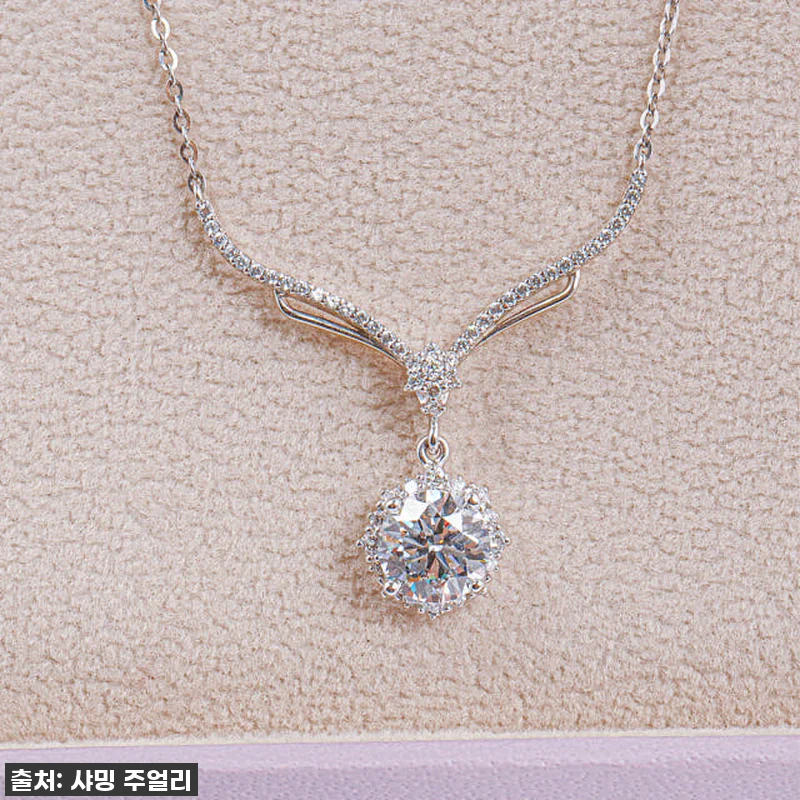 벚꽃 블라썸 다이아몬드 목걸이, 빛나 관련 이미지 3