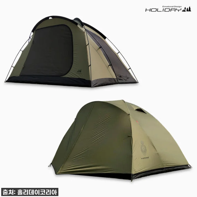 홀리데이 캠핑 면 돔텐트 코튼 마스터 관련 이미지 3