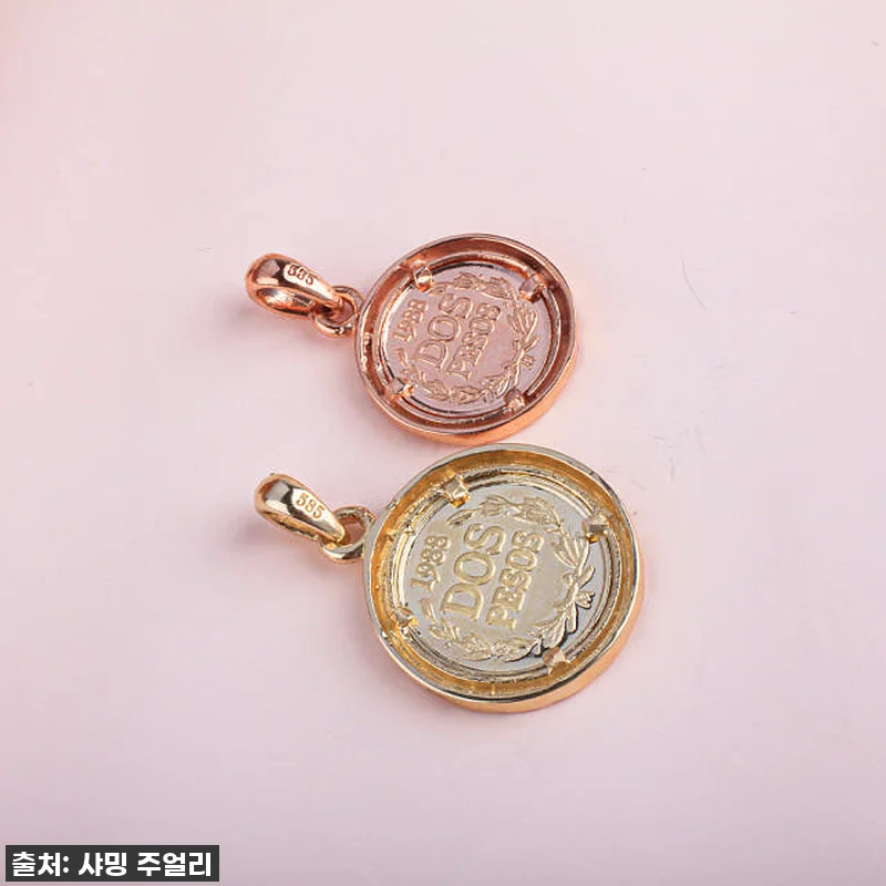 18K 엘리자베스 코인 커팅 펜던트 관련 이미지 3