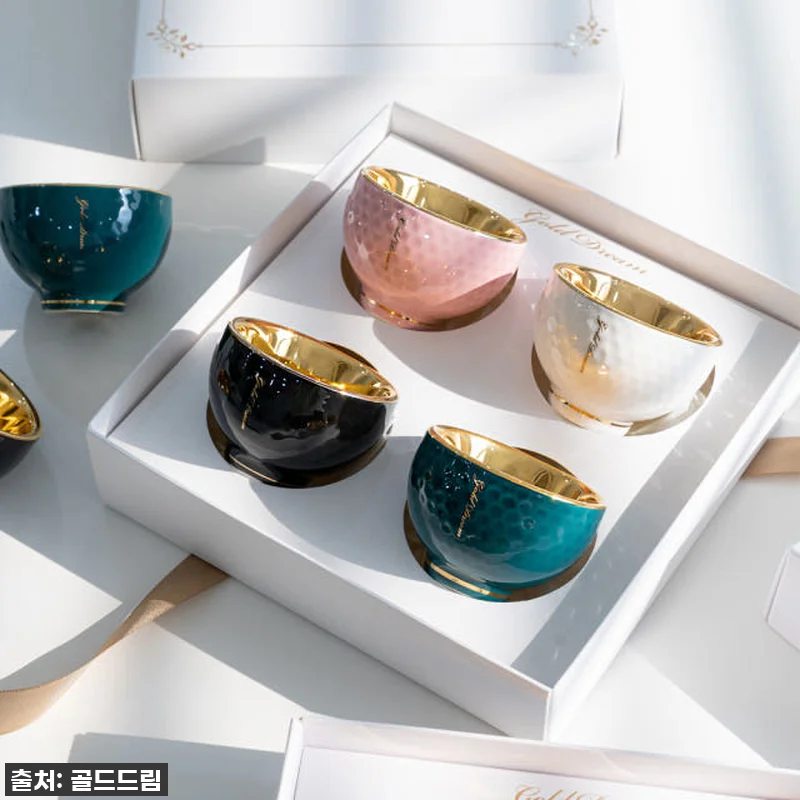 골드드림 24K 도자기 금잔 소주잔 관련 이미지 2