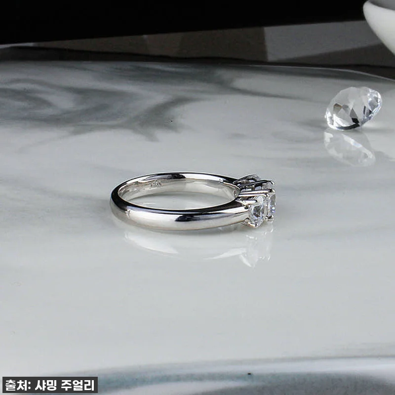 5부 1캐럿 다이아 트리플 반지 사용 관련 이미지 3