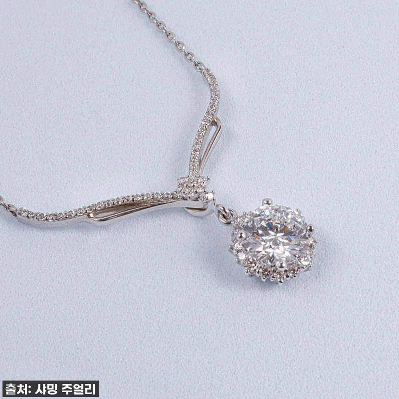 벚꽃 블라썸 다이아몬드 목걸이, 빛나 관련 이미지 4