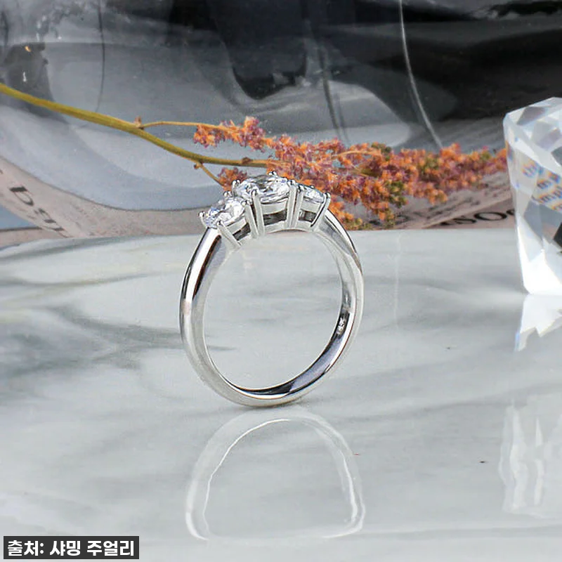 5부 1캐럿 다이아 트리플 반지 사용 관련 이미지 4