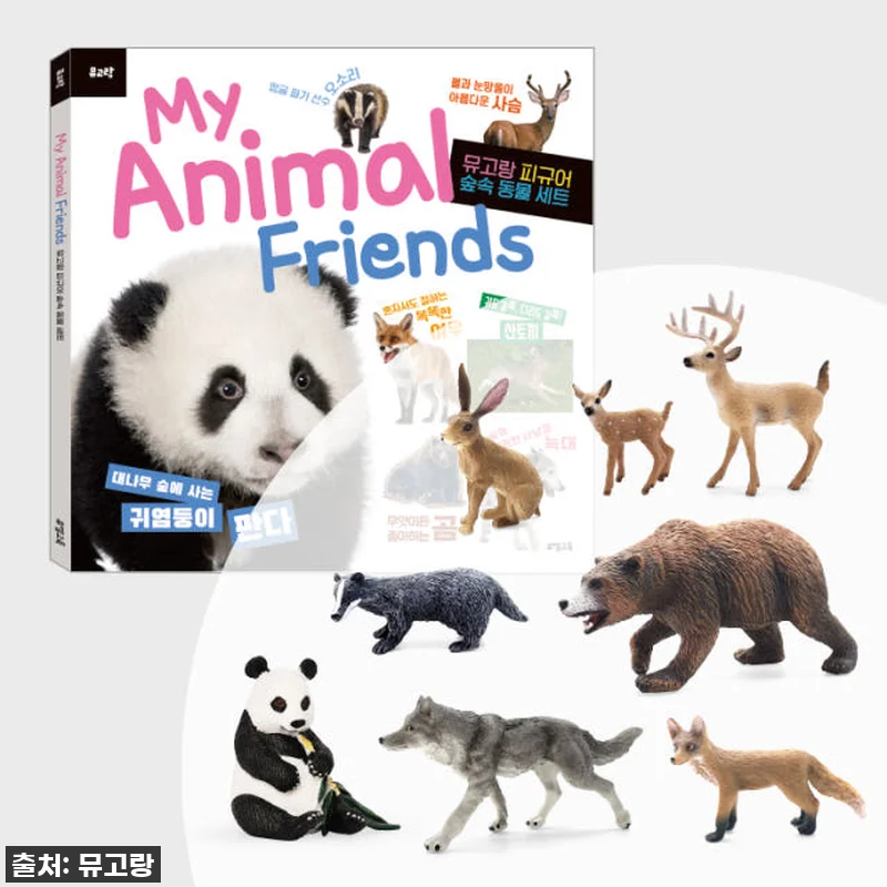 뮤고랑 생태계 서식지별 동물 피규어 관련 이미지 5