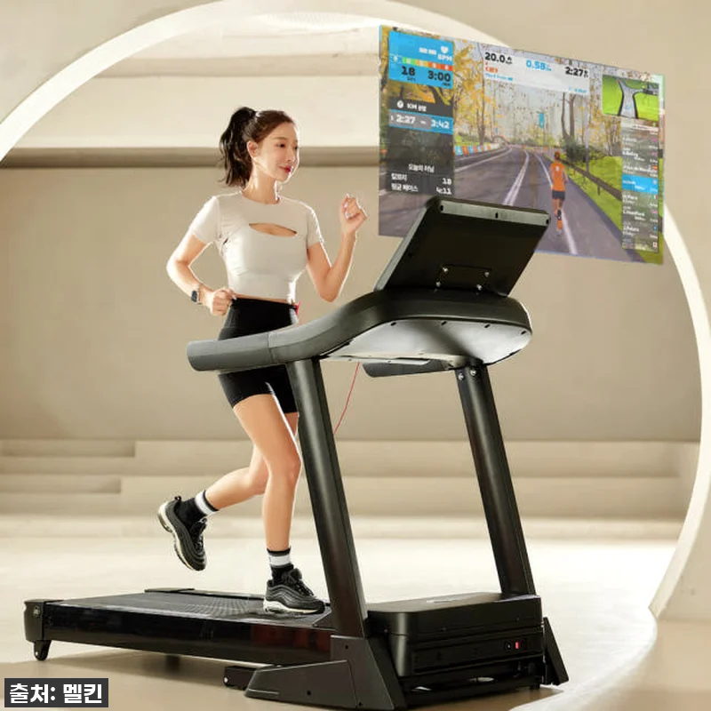 집콕 운동의 혁명! 멜킨 런닝머신 R 관련 이미지 6