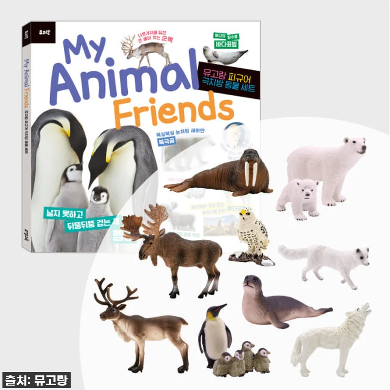 뮤고랑 생태계 서식지별 동물 피규어 관련 이미지 6