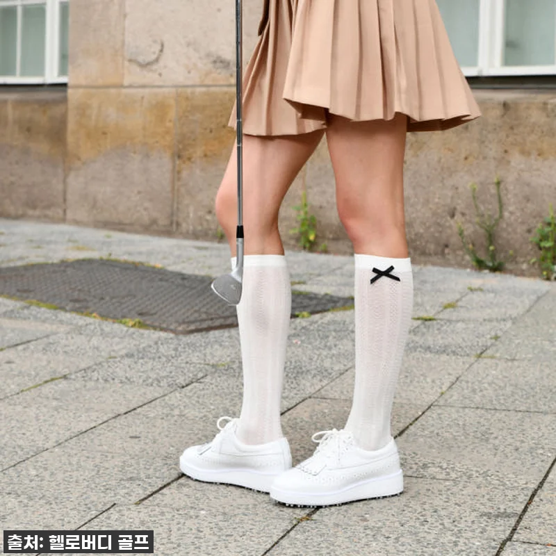 헬로버디 여성 골프화 소가죽 수제화 관련 이미지 6