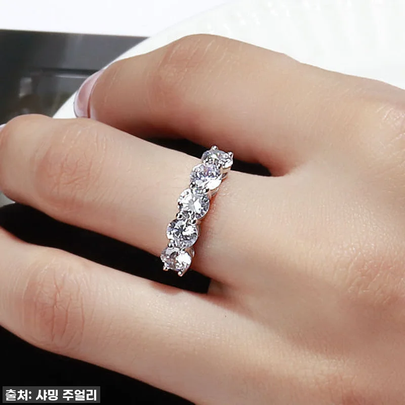 5부 쌍지 다이아 가드 링 반지 GI 관련 이미지 8