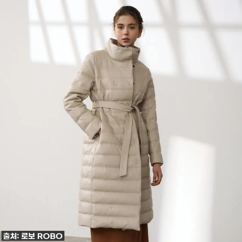 로보 더블 버튼 롱 구스다운 코트, 관련 이미지 8