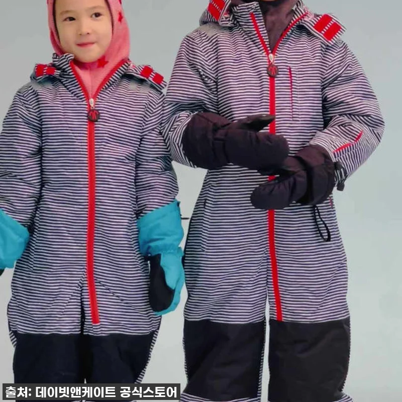 데이빗앤케이트 주니어 올인원 스키복 관련 이미지 8