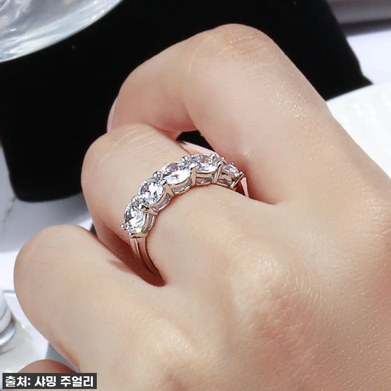 5부 쌍지 다이아 가드 링 반지 GI 관련 이미지 9