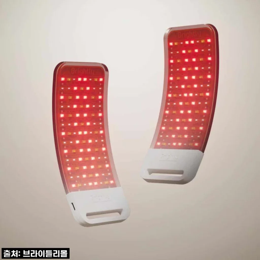지친 일상 속 한 줄기 빛! 브라이틀리 웰니스 휴대용 LED 빛케어 패드, 솔직 사용 후기!