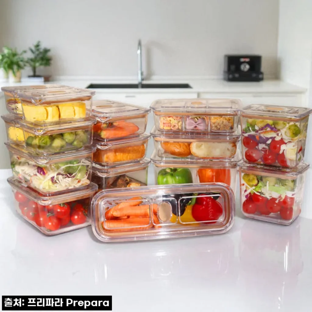 우리 집 냉장고 환골탈태! 프리파라 브루클린 프레시 매니저 베이지 17P 세트, 직접 써보니?