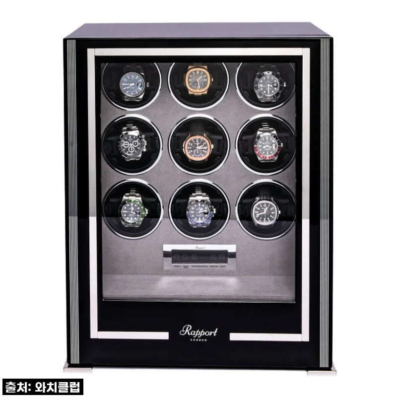 영롱한 시계들을 위한 완벽한 안식처! 라포트 런던 파라마운트 9구 와치와인더, 직접 써보니 이런 점이 좋았어요!