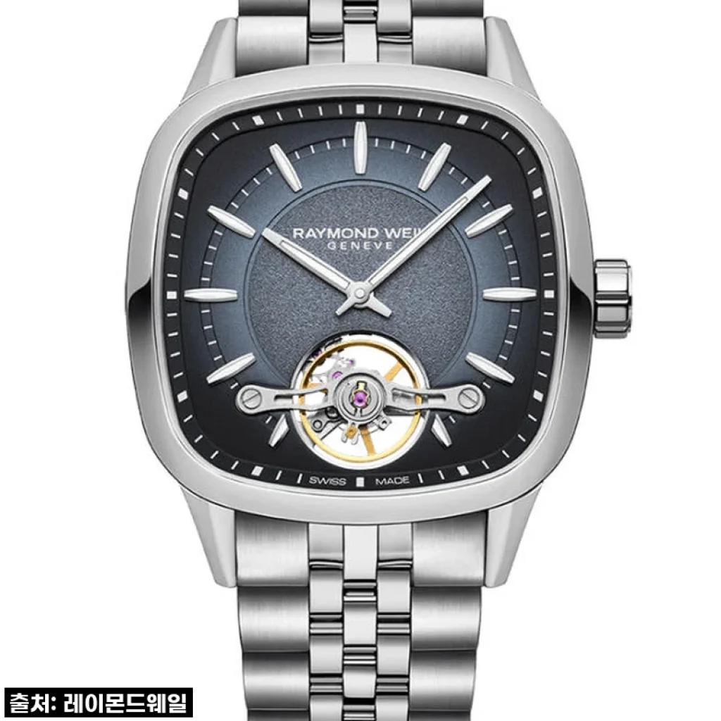 시간을 읽는 즐거움! 프리랜서 칼리버 RW1212 블루 스퀘어다이얼 스틸, 내 손목 위 작은 예술 후기