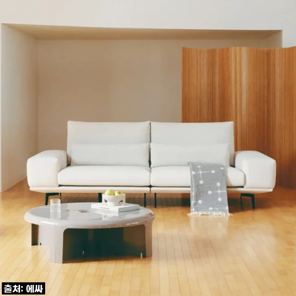 에싸 키보 3.5인 스윙 패브릭 소파, 우리 집 거실이 드디어 '쉼'을 찾았어요!