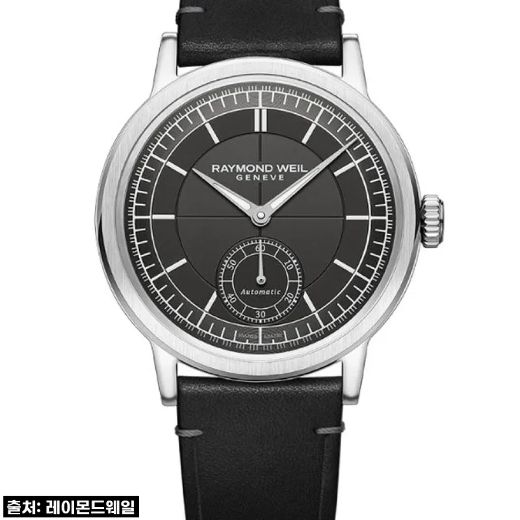 내 손목 위 작은 우주, 밀레짐 스몰세컨즈 블랙 가죽 39.5mm 사용 후기!