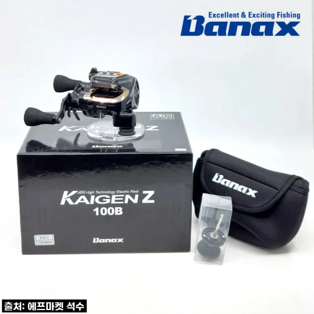 바낙스 카이젠Z 100B, 손목 부담은 줄이고 손맛은 꽉 잡은 자동챔질 전동릴 사용후기!