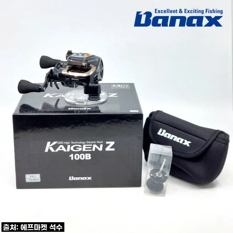 바낙스 카이젠Z 100B, 손목 부담은 줄이고 손맛은 꽉 잡은 자동챔질 전동릴 사용후기!