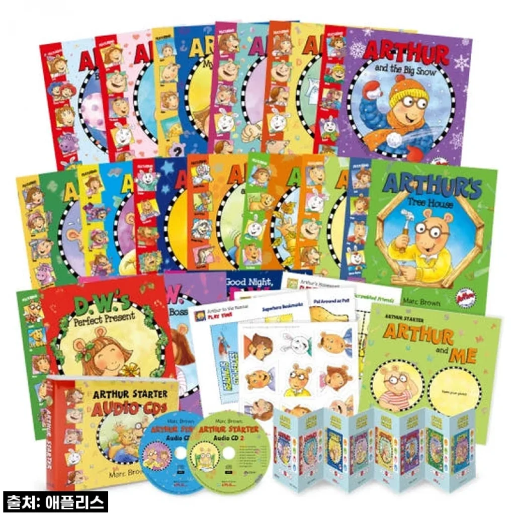 우리 아이 첫 영어 시작! [애플리스외국어사] 아서 스타터 세이펜북 16종, 후회 없는 선택이에요!