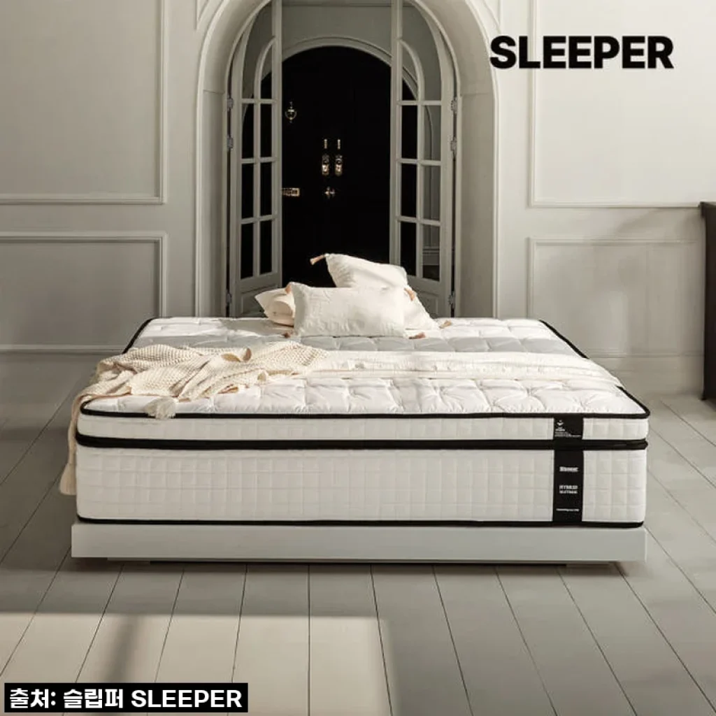 꿀잠 보장! 슬립퍼 하이브리드 프레스티지 매트리스, 제 허리를 살렸네요 (솔직 후기)