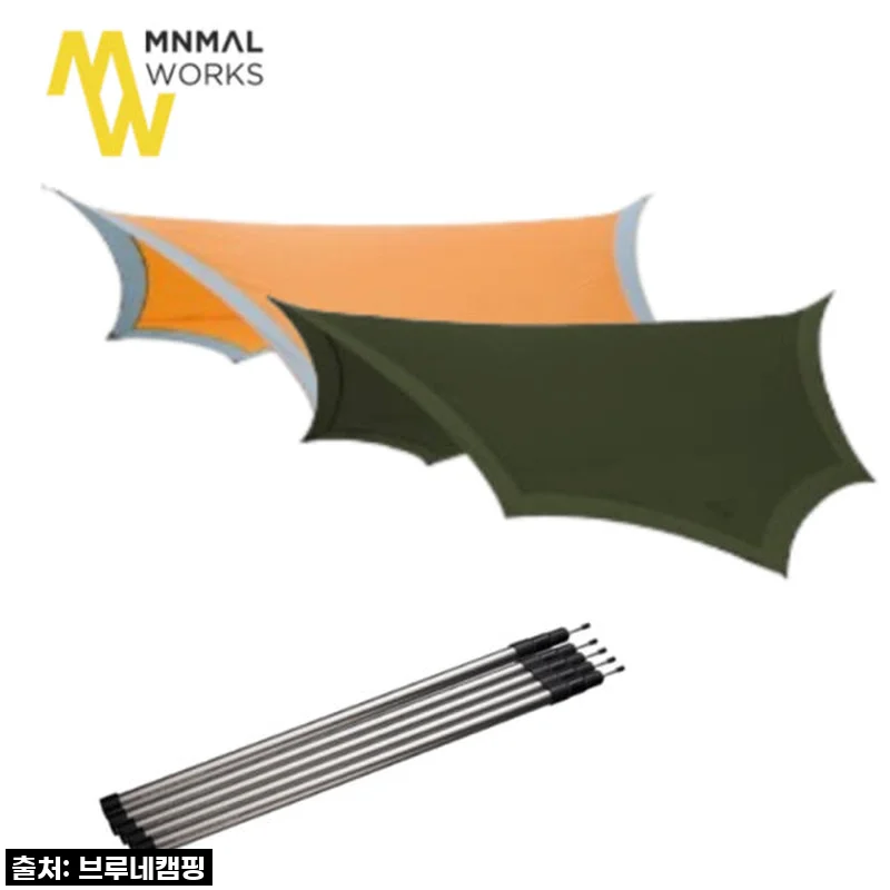 미니멀웍스 반 타프 피노키오 슬라이드 폴대 풀세트, 제 캠핑 로망 실현해 준 꿈의 아이템 후기!