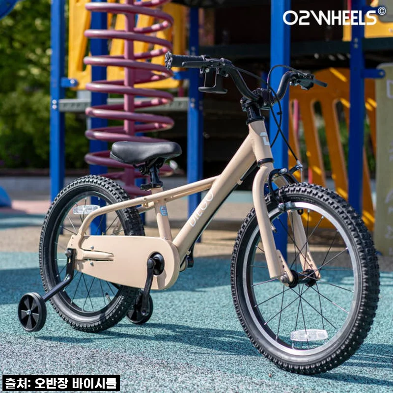 오투휠스 디에고 Kids A 유아 자전거: 우리 아이 첫 자전거, 드디어 찾았다! (4세-7세 베이지)