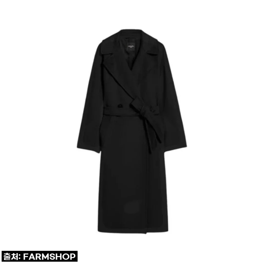 25FW 막스마라 RESINA 레지나 울 코트 블랙 2525016031 013