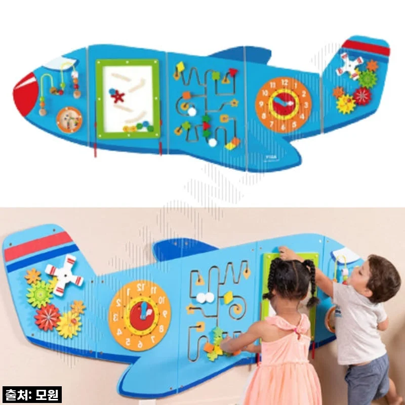 우리 아이 방에 감성 한 스푼! '아기 원목 벽걸이 비행기' 직접 꾸며본 따끈한 후기