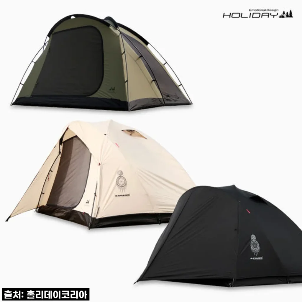 홀리데이 캠핑 면 돔텐트 코튼 마스터 돔 사용 후기와 구매 팁