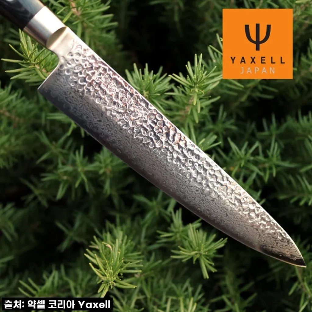 약셀 셰프 나이프 240mm 젠시리즈 다마스커스 명품식도 사용 후기