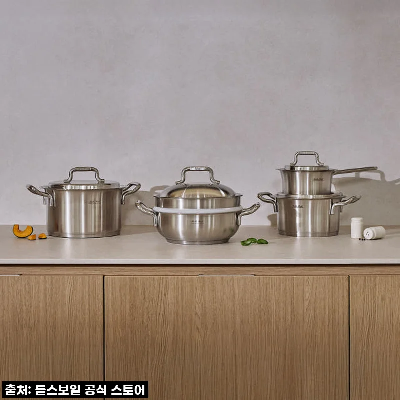 롤스보일 스텐316 바닥6중 코퍼에디션 냄비 4종 풀세트 사용후기