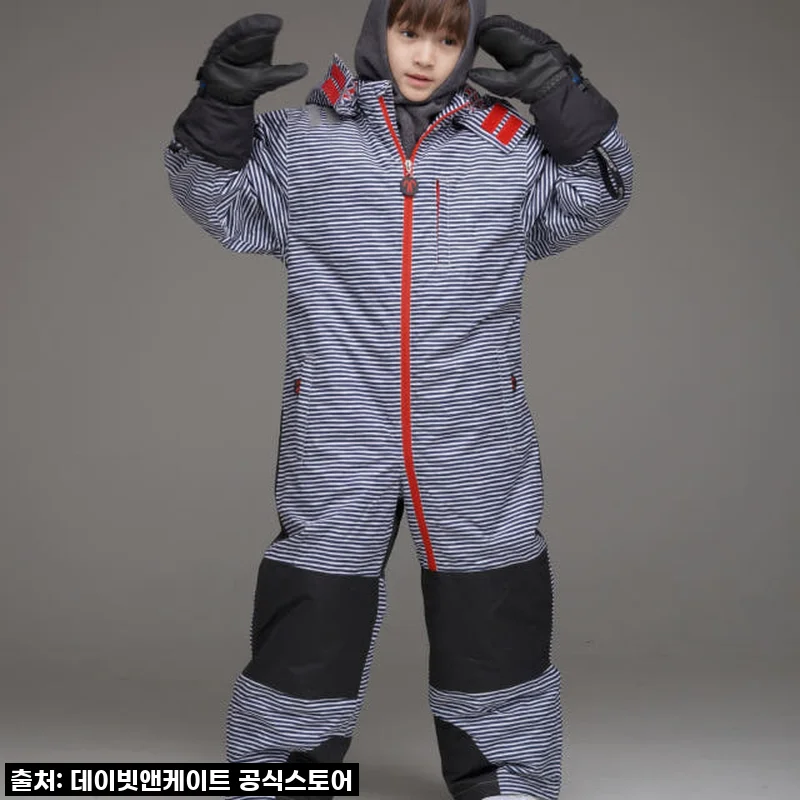 데이빗앤케이트 주니어 올인원 스키복 보드복 FLICFLAC 장갑 세트 사용후기