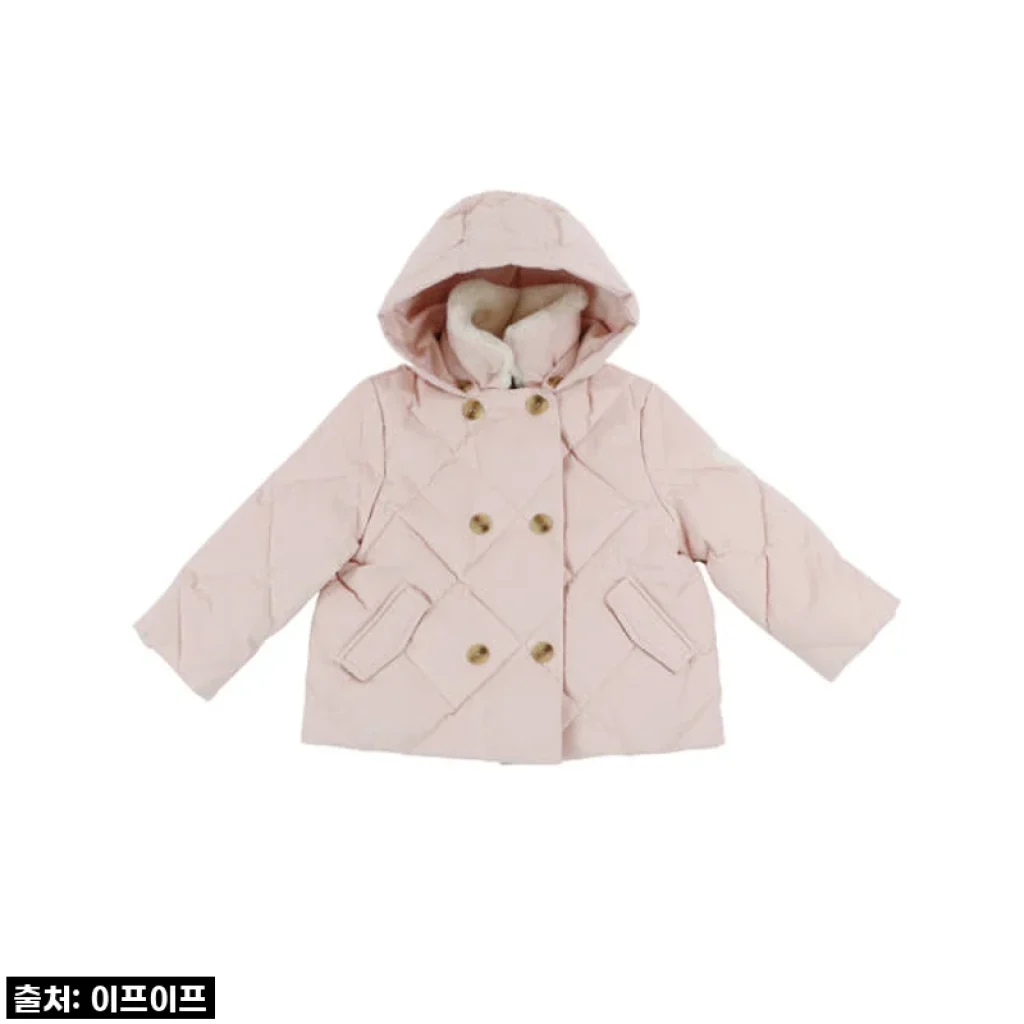 봉쁘앙 키즈 머데스티 다운 누빔 자켓 W03GOUW00010 021 사용후기