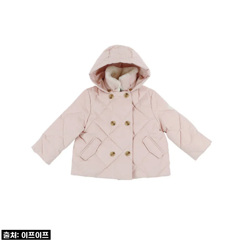 봉쁘앙 키즈 머데스티 다운 누빔 자켓 W03GOUW00010 021 사용후기