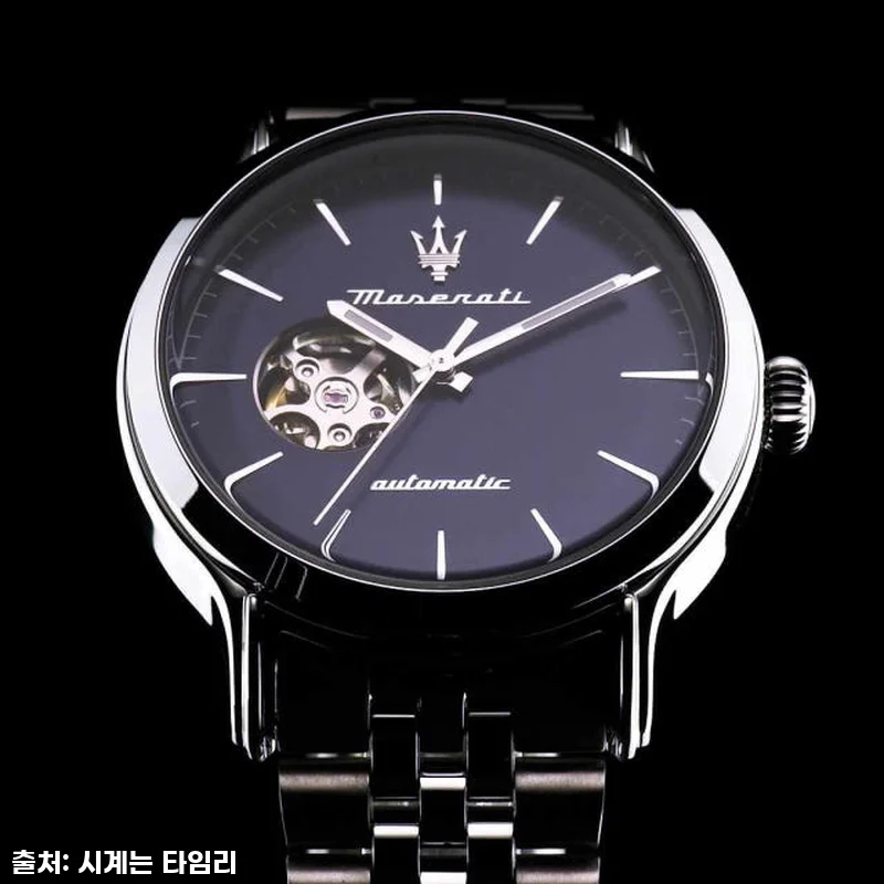 마세라티 남자 오토매틱 메탈 클래식 손목시계 블루 사용후기