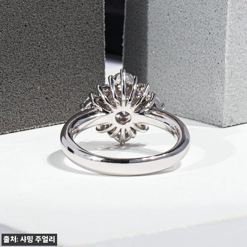 5부 다이아 반지 천연 현대 우신 안 관련 이미지 1